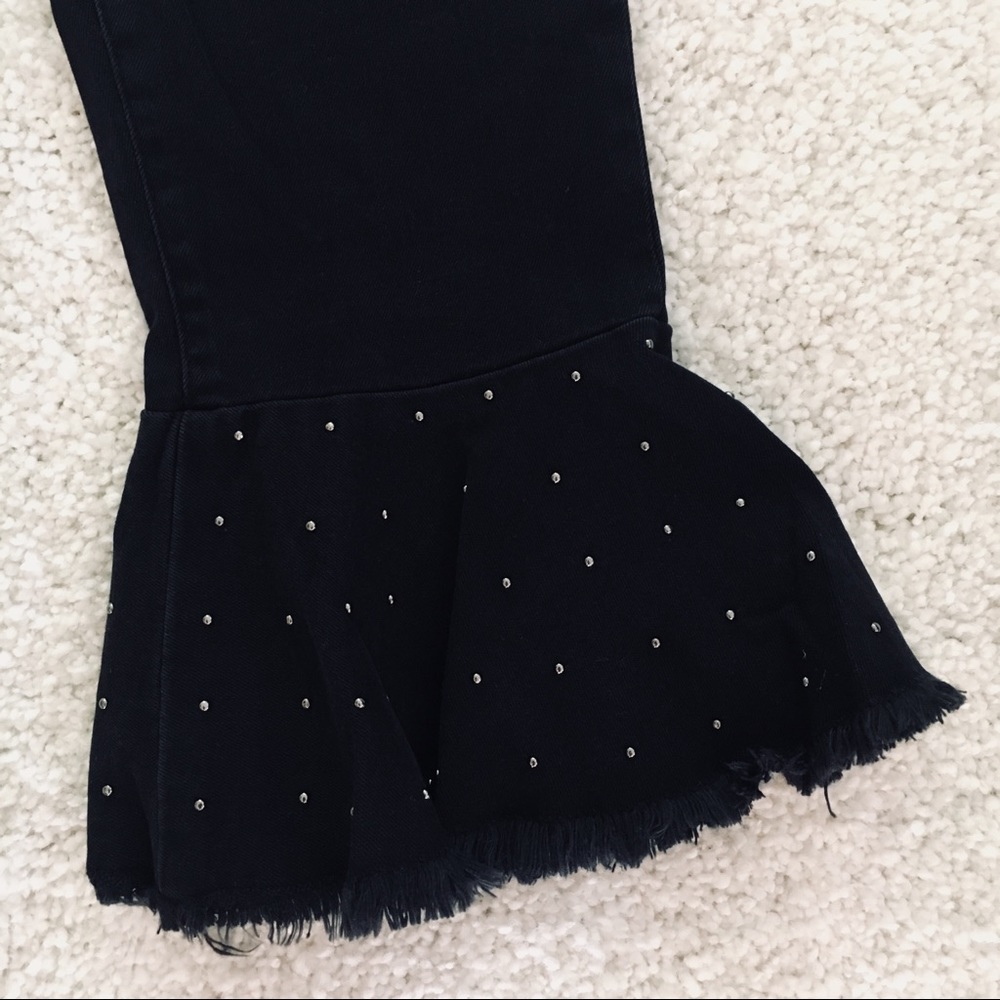 NWT Pilcro and the Letterpress Cropped Flare Jeans - Picture 3 of 5